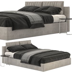 Hardware Cloud Gray Bed