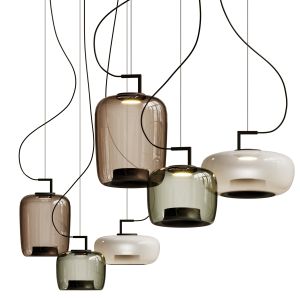 Brokis Brokisled Glass Pendant Lamp Double