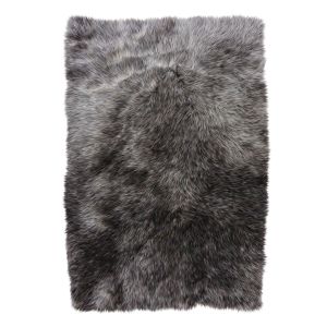 Gray Turkish Carpet Woolen Touch Me Long