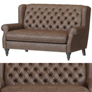 Next | Sherlock Button Small Sofa with Black Legs