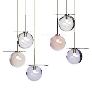 Umbra Chandelier 3 Pendants Circular Canopy By Bom