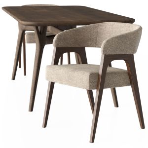 Bern Chair And Savannah Table By Deephouse