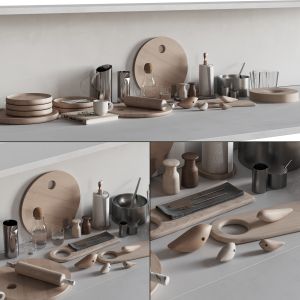 067 Kitchen Decor Set Accessories 02