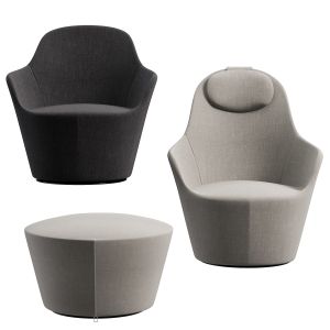 Harbor Armchair By B&b Italia