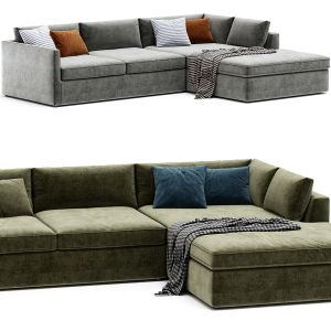 Harris 2 Piece Sleeper Sectional Sofa