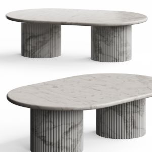 Lulu And Georgia Mercer Oval Coffee Table