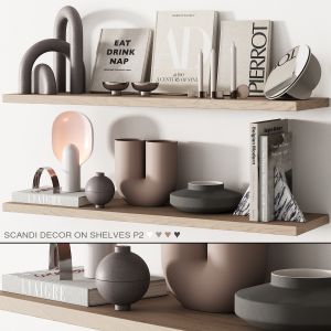 217 Decor On Shelves 02 Neutral Scandi Accessories