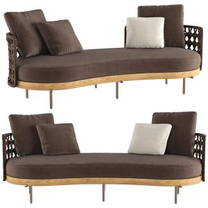 Torii Nest Outdoor Angled Open Sofa