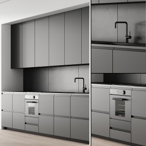 110 Modern Kitchen 07 Dark Minimal