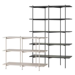 Rj Living Cross Shelving Units