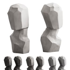 337 Interior Sculptures 13 Abstract Head Artwork 2