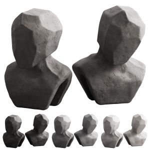 336 Interior Sculptures 12 Abstract Head Artwork 1