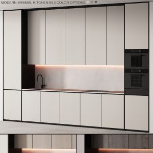 233 Modern Kitchen 11 Minimal Modern 3 Options 00