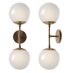 Litfad - Modern Glass Globe Wall Sconce