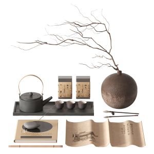 Japanese Tea Decoration Set