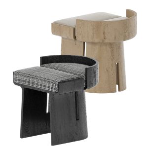 Atelier Pendhapa L'ecorce Dining Stool