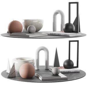 Living Geometric Figure Decor Set 00