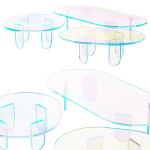 015 Multi-colored Pearl Custom Coffee Table 00