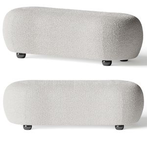 Adeline Boucle Bench By My Cura Home