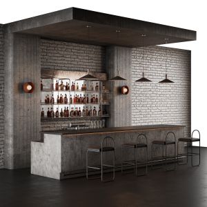 Loft Bar Counter