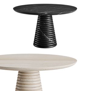 CB2 Taza Round Dining Table