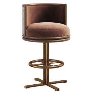 Canyon Barstool Warm Bronze By Baker