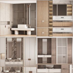 Bathroom Furniture Collection Vol 02