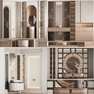 Bathroom Furniture Collection Vol 03