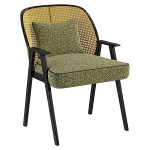 Kan Armchair Design Fred Rieffel By Collinet-siege