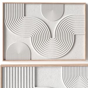 Relief Artwork 40 - 3d Art Wall Decor