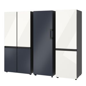 A Set Of Refrigerators From Samsung