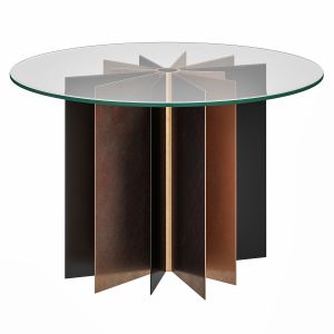 Ray Round Center Table By Bakerfurniture