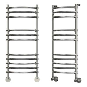 Water Heated Towel Rail Margaroli Luna 434 11 Chro