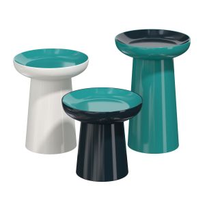 Fungo Round Glass Fibre Side Table By Hc28 Cosmo