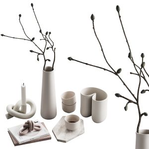 426 Decorative Set 043 Accessories Branch & Knot