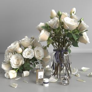 Bouquet Of White Roses