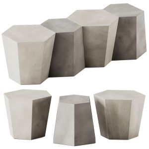 Hexagon Pietra Side Table By Casamania And Horm