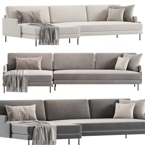 Scalino 2 Piece Sectional Sofa