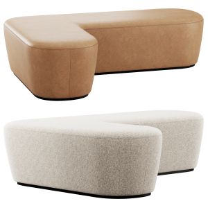 Radar L Shaped Pouf By Frezza