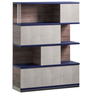 Three Section Bookcase By Giorgio Collection