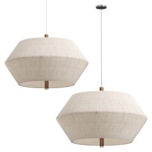 Totora Oak Pendant Light