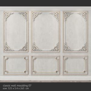 Classic Wall Moulding 07