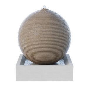 Ribbed Sphere Fountain