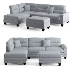 3 - Piece Upholstered Sectional