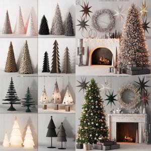 4 in 1 Christmas / New Year kit vol.1 with 33% off (4 models for the price of 2,66 models)