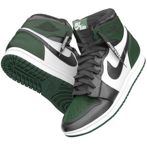 Air Jordan 1 Retro High Pine Green