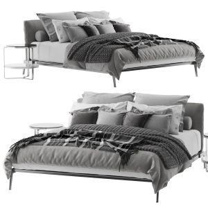 Flexform Lifesteel Bed