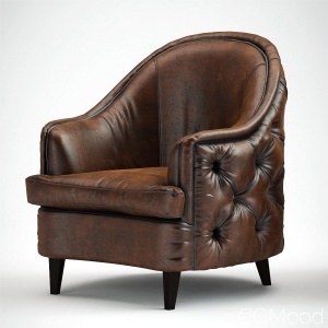 erwin_tufted armchair by Pure