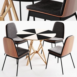 Industry West Duet Chair Set