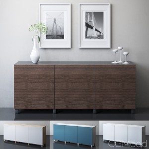 BESTA Storage Combination With Doors Collection